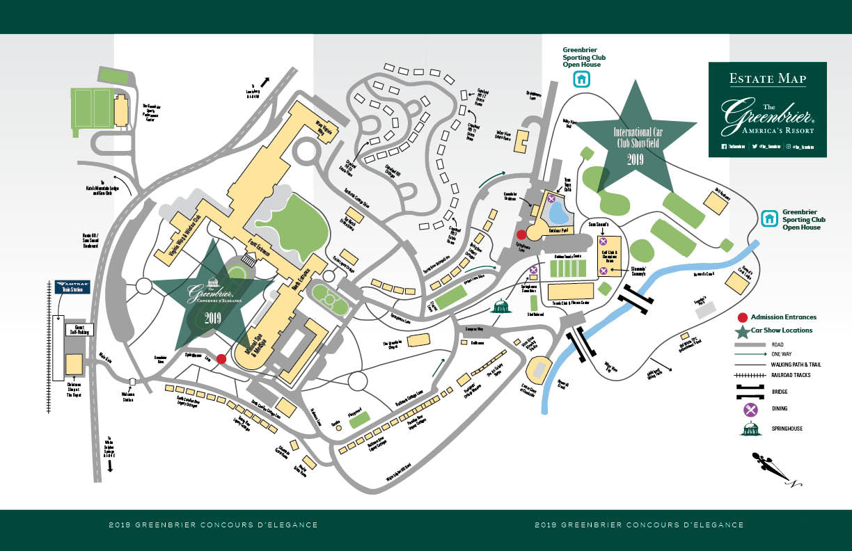 Greenbrier Concourse Estate Map